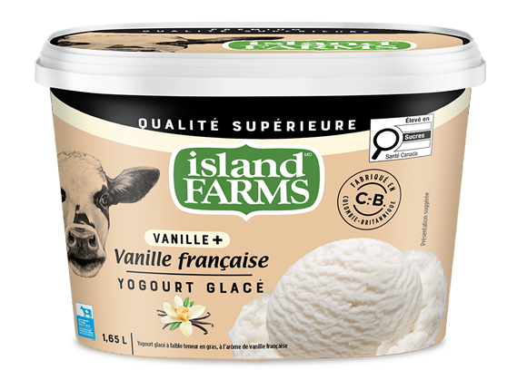 1.65L YOG GLACÉ VANILLE FRANÇAISE ISLAND FARMS