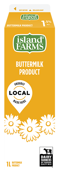 1L ISLAND FARMS PRODUIT DE LAIT DE BEURRE 1,5%