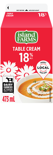 473ML CRÈME 18% ISLAND FARM