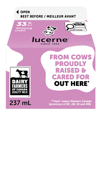 LUCERNE CREAM 33% 237ML