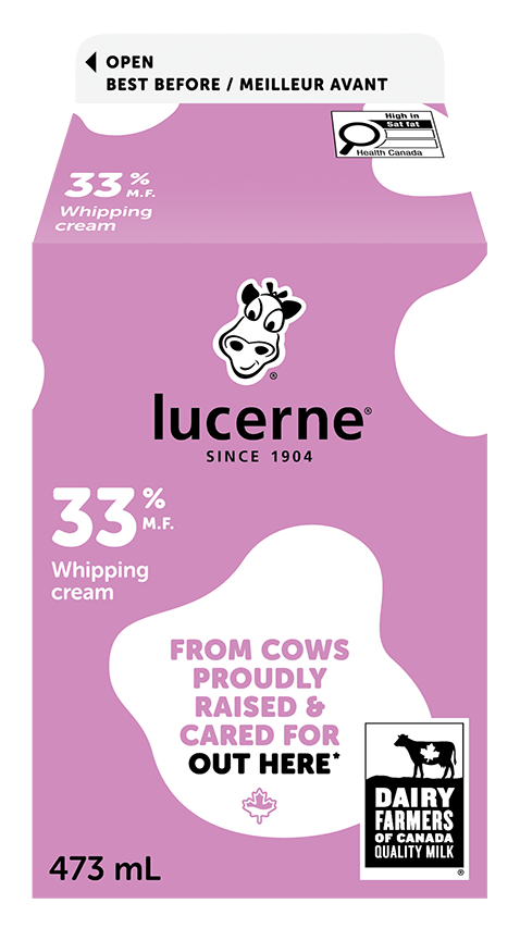 473ML LUCERNE CRÈME 33%