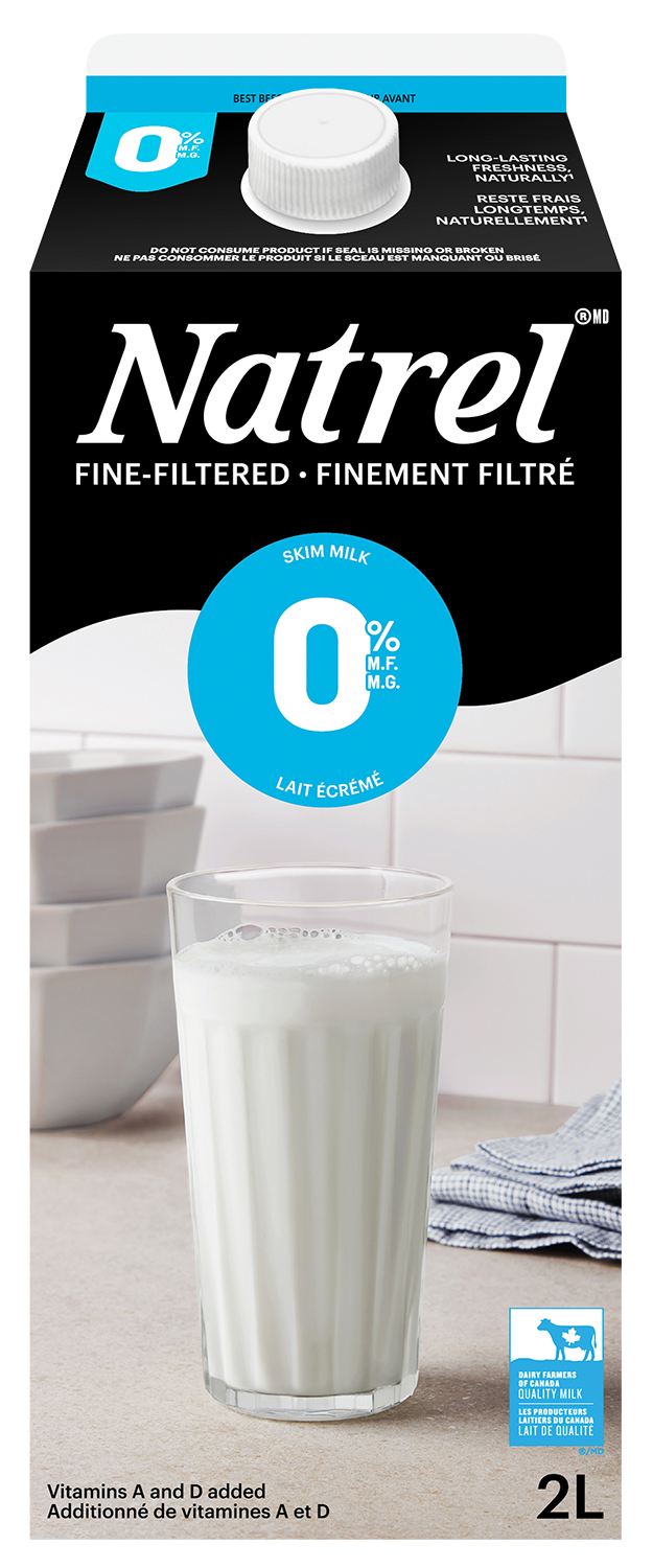2L NATREL LAIT FINEMENT FILTRÉ 0%
