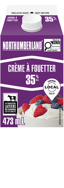 473ML NORTHUMBERLAND CRÈME A FOUETTÉE 35%