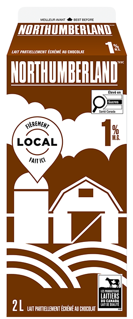 2L NORTHUMBERLAND LAIT AU CHOCOLAT 1%