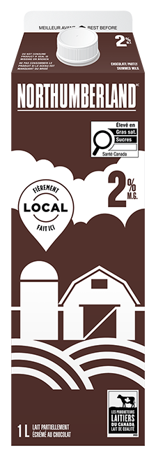 1L NORTHUMBERLAND LAIT AU CHOCOLAT 2%