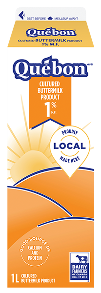 1L QUÉBON CULTURED BUTTERMILK PRODUCT 1%