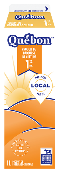 1L QUÉBON PRODUIT DE BABEURRE DE CULTURE 1%