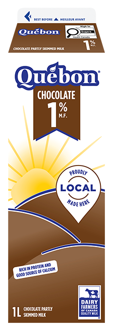 1L QUÉBON CHOCOLATE MILK 1%