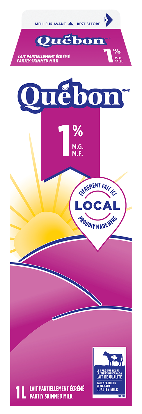 1L QUÉBON LAIT 1%