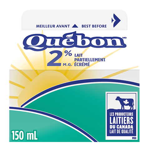 150ML QUÉBON LAIT 2%