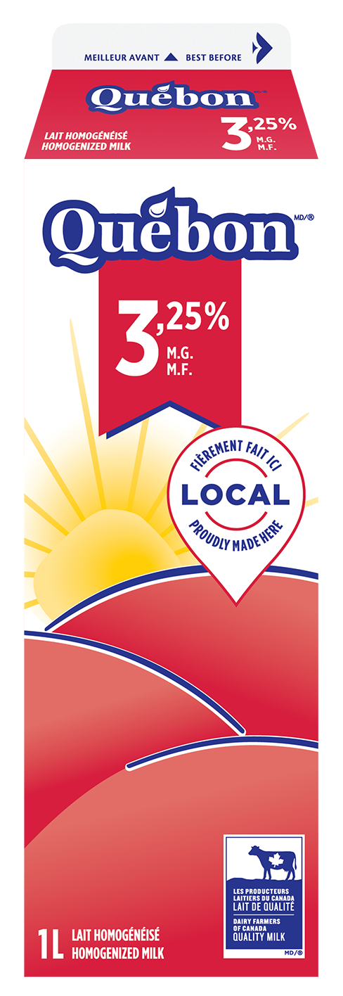 1L QUÉBON MILK 3.25%