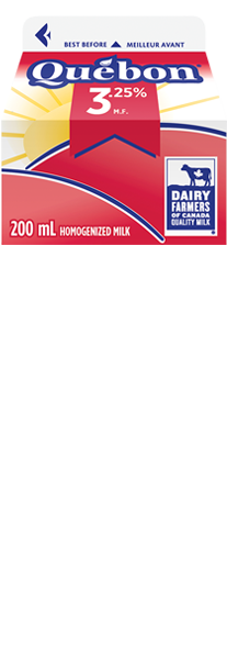 200ML QUÉBON MILK 3.25%