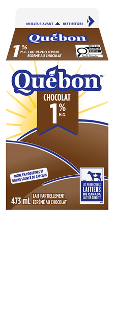 473ML QUÉBON LAIT AU CHOCOLAT 1%