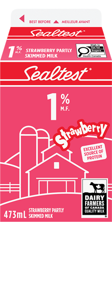 473ML SEALTEST STRAWBERRY MILK 1%