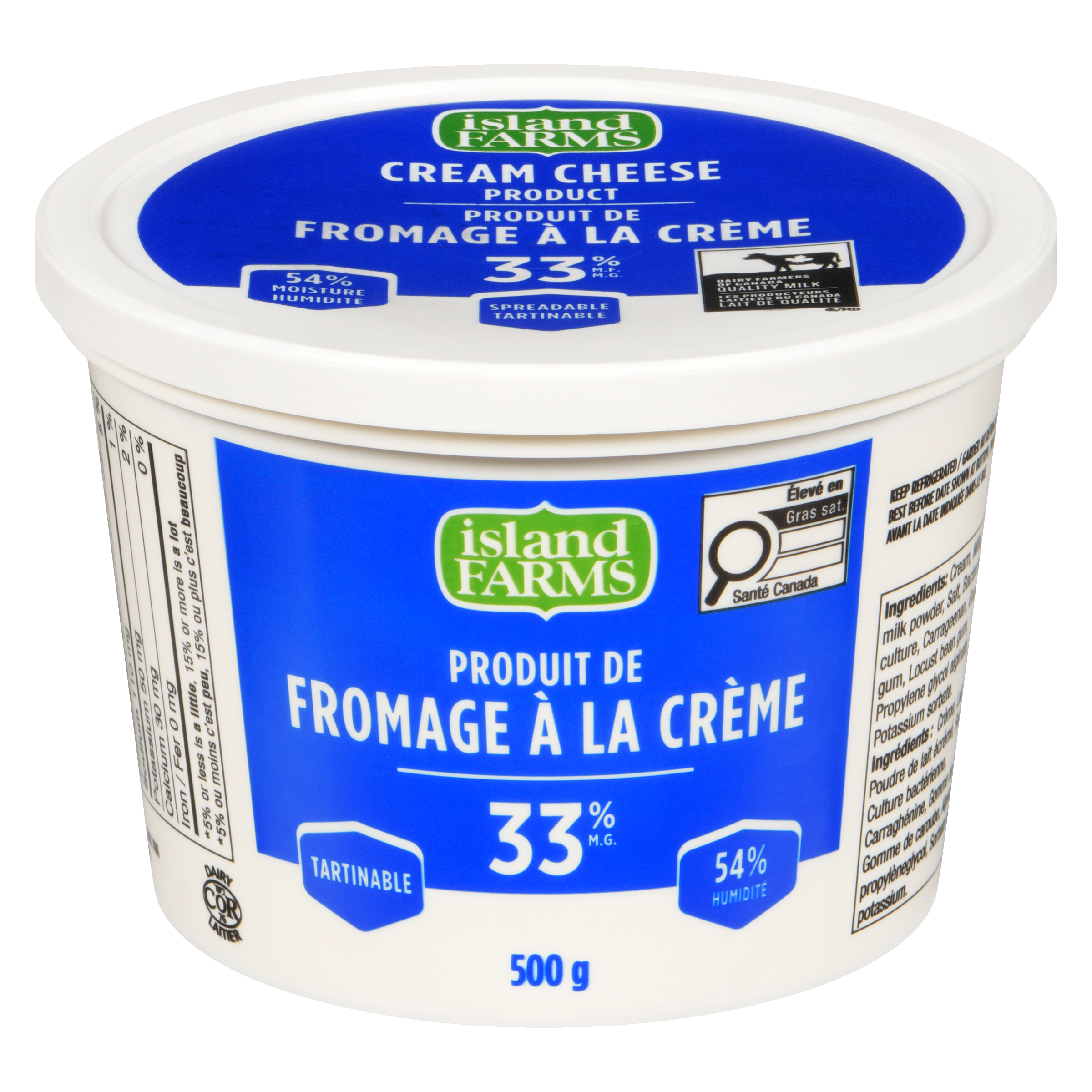 500G FROMAGE À LA CRÈME ISLAND FARMS