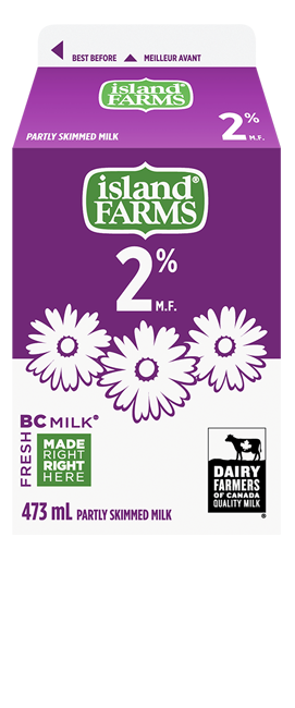 473ML ISLAND FARMS MILK 2%