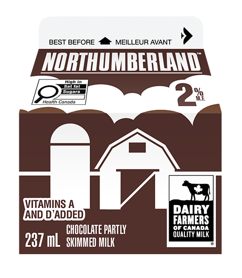 237ML NORTHUMBERLAND CHOCOLATE MILK 2%