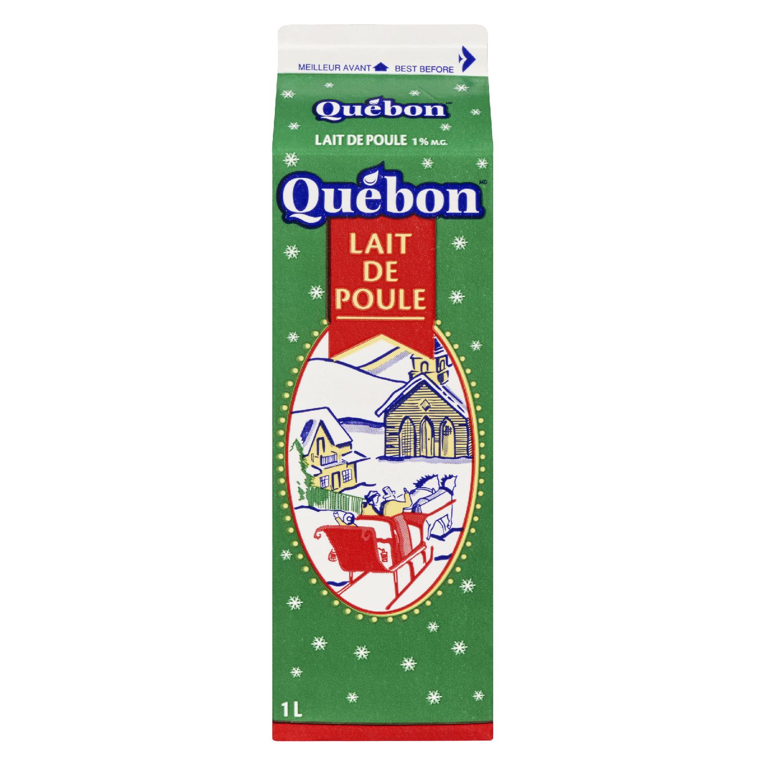 1 LT LAIT DE POULE QUEBON