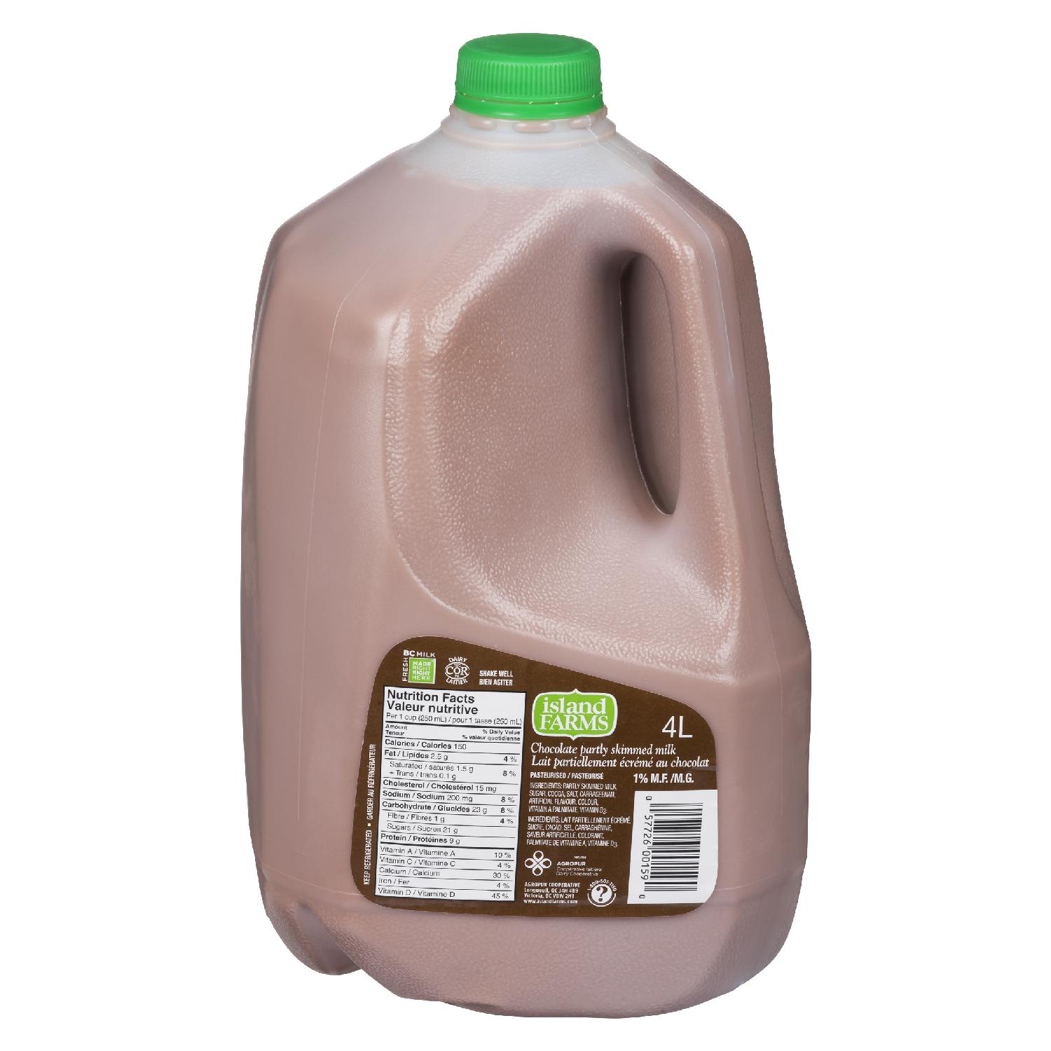 1L ISLAND FARMS CHOCOLATE MILK 0.8 JUG Agropur Solutions