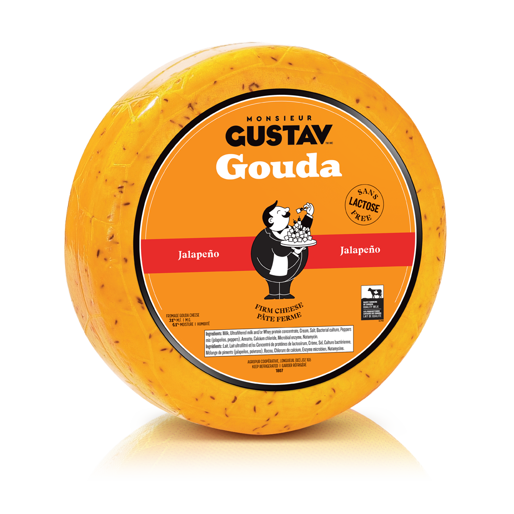 Gouda Jalapeño Monsieur Gustav  4.5 KG