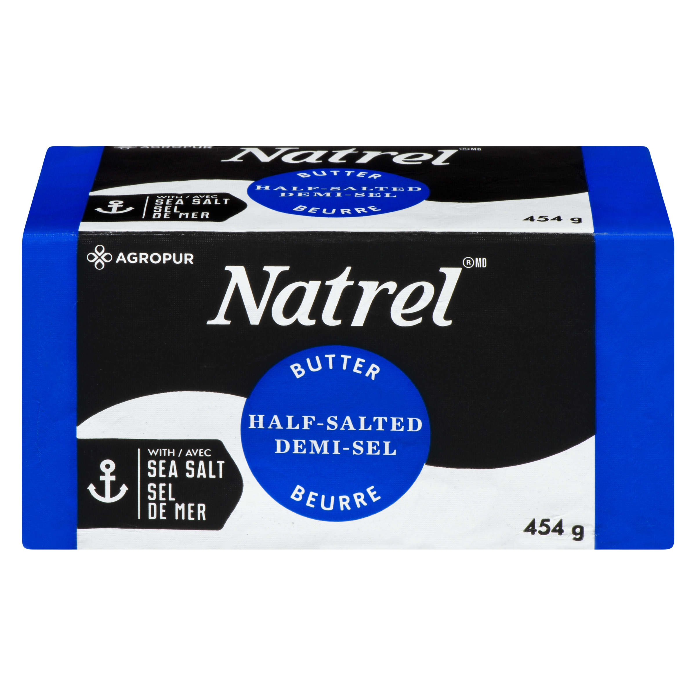 454G BEURRE SEMI-SALE NATREL