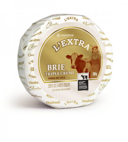 BRIE L'EXTRA TRIPLE CRÈME 4X300GR