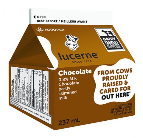 237ML LUCERNE CHOCOLAT LAIT