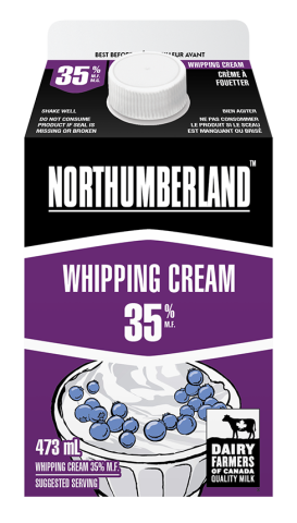 473ML NORTHUMBERLAND CRÈME A FOUETTÉER 35%