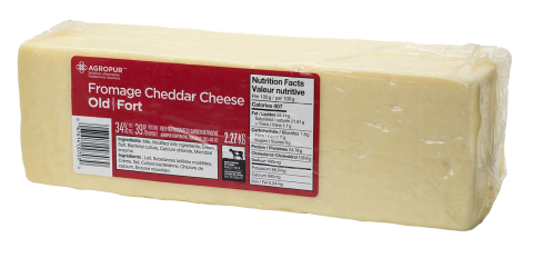 2.27KG OLD CHEDDAR CHEESE WHITE