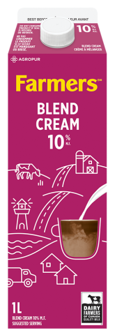 farm cream 10% 1l
