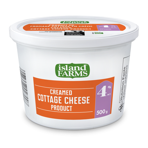 500G ISLAND FARMS PRODUIT DE FROMAGE COTTAGE 2%