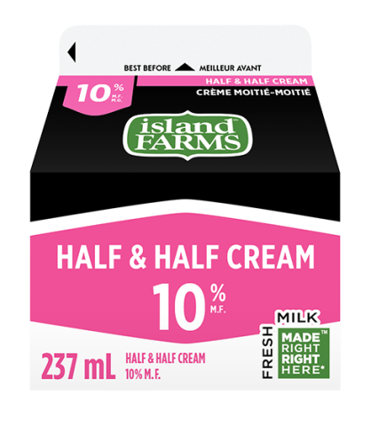 237ML CREAM 10% ISLAND FARMS