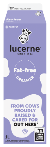 LUCERNE CREAM 0% 1L