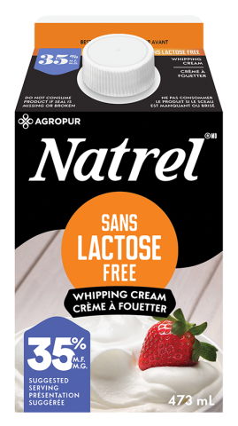 473ML CRÈME SANS LACT 35% NATREL