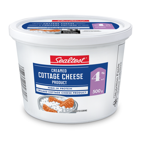 500G SEALTEST PRODUIT DE FROMAGE COTTAGE 4%