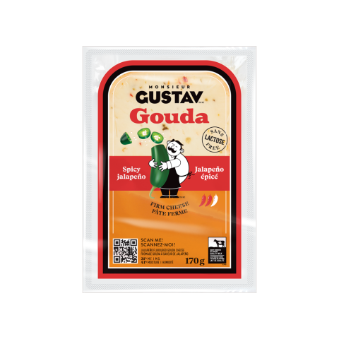 Gouda Jalapeño Monsieur Gustav 12 X 170G