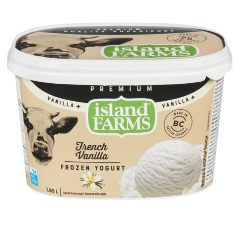 1.65L YOG GLACÉ VANILLE FRANÇAISE ISLAND FARMS