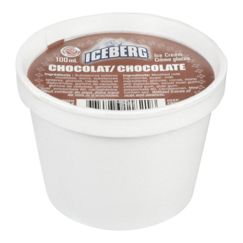 24X100ML IBERGERG ICE CREAM CHOCOLATE