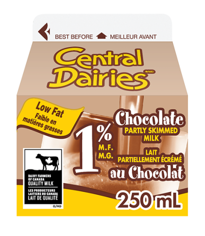 250ML CENTRAL DAIRIES MILK CHOCOLAT 1%