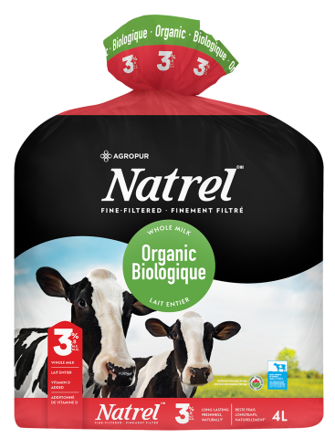 4L NATREL LAIT BIOLOGIQUE 3,8%