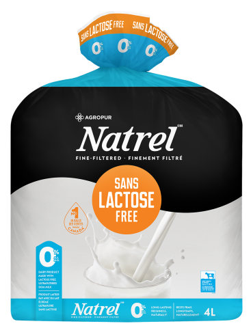 4L NATREL LACTOSE FREE MILK 0%