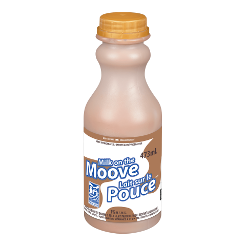 473ML NORTHUMBERLAND CHOCOLATE MILK 1% BOTTLE