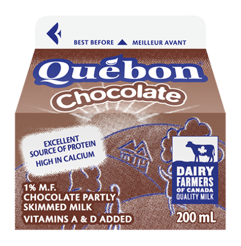 200ML QUÉBON LAIT AU CHOCOLAT 1%