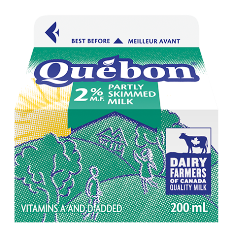 200ML QUÉBON MILK 2%