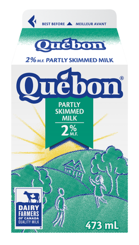 473ML QUÉBON MILK 2%