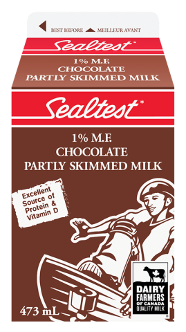 473ML SEALTEST LAIT AU CHOCOLAT 1%