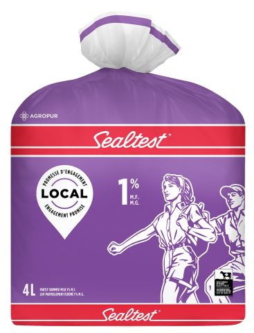 4L SEALTEST LAIT 1%