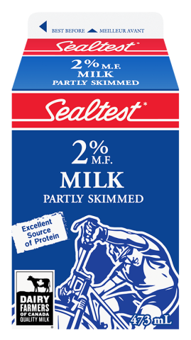 473ML SEALTEST MILK 2% 