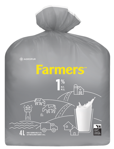 4L FARMERS MILK 1%