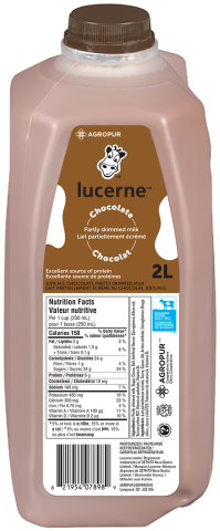 2L LUCERNE CHOCOLATE MILK JUG  0.8%